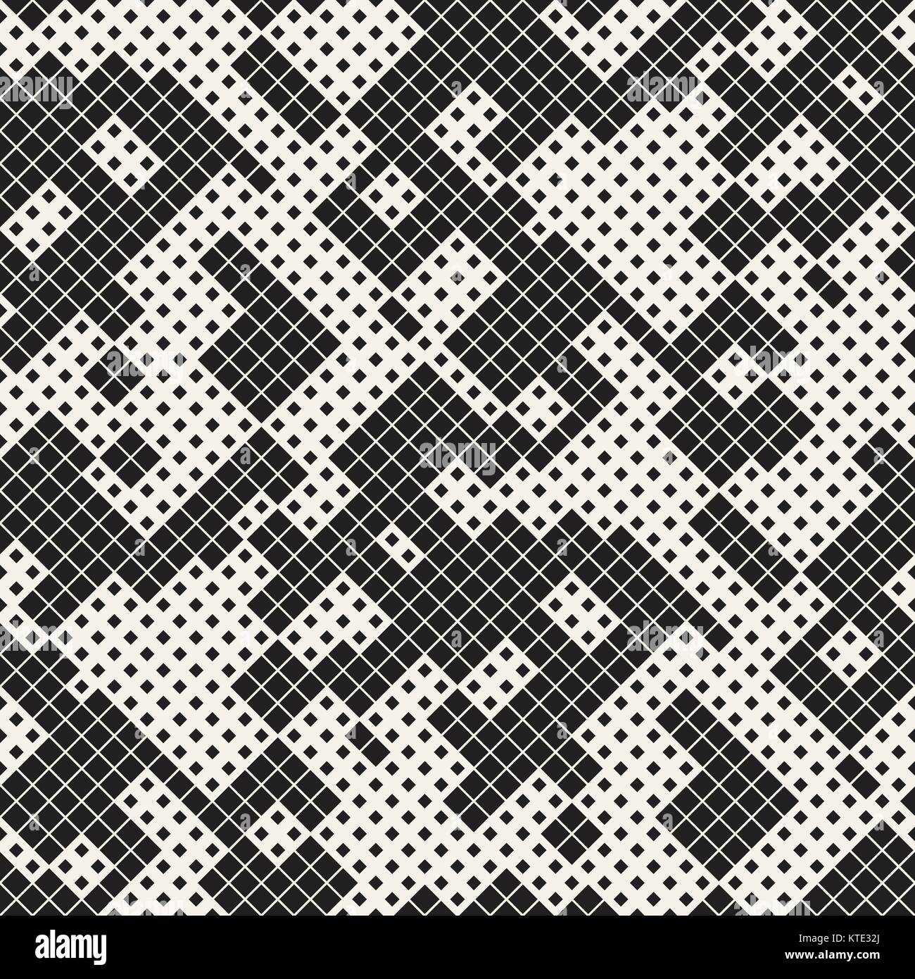 Modern Stylish Halftone Texture. Endless Abstract Background With ...