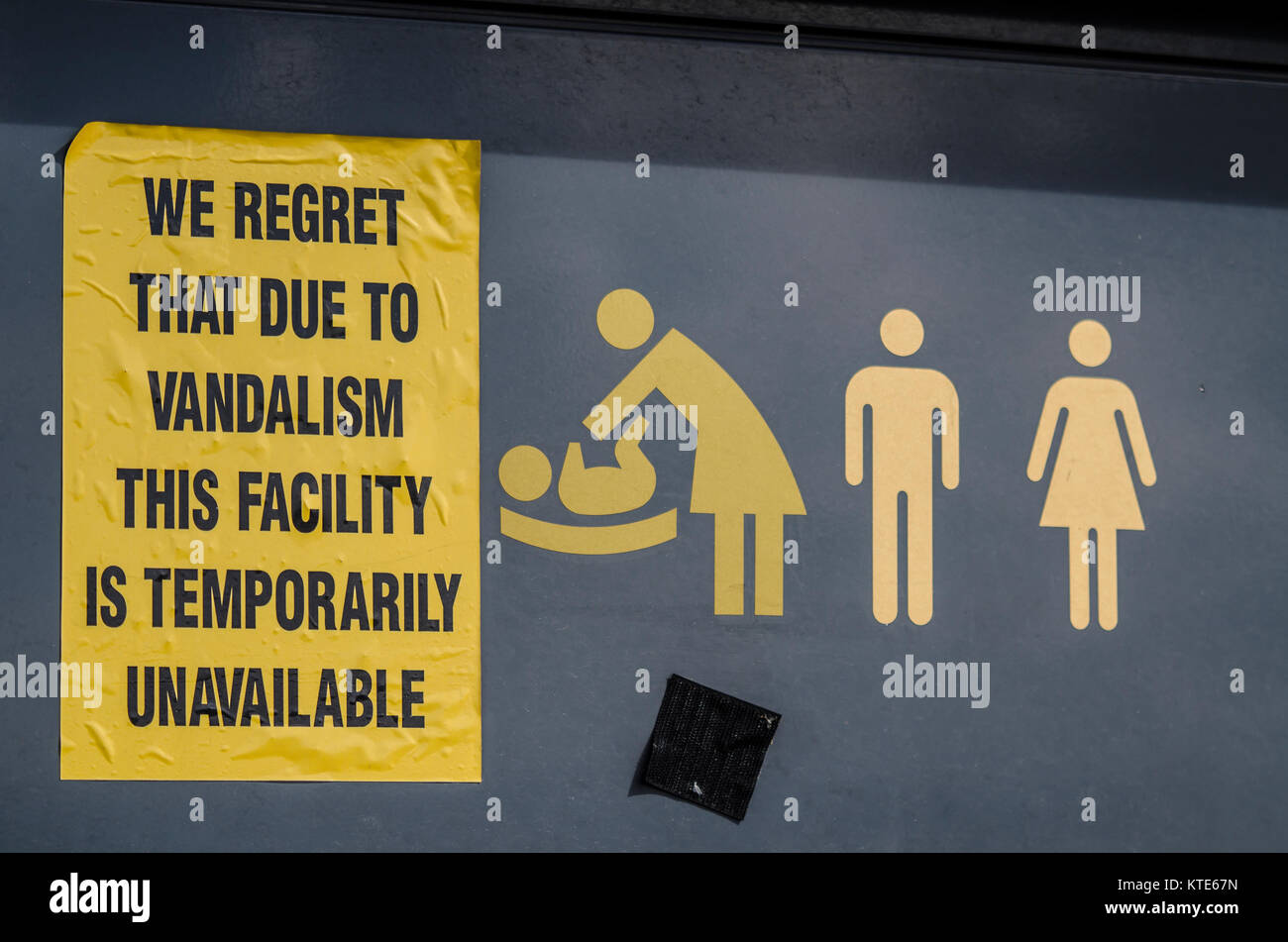 Sticker restroom hires stock photography and images Alamy