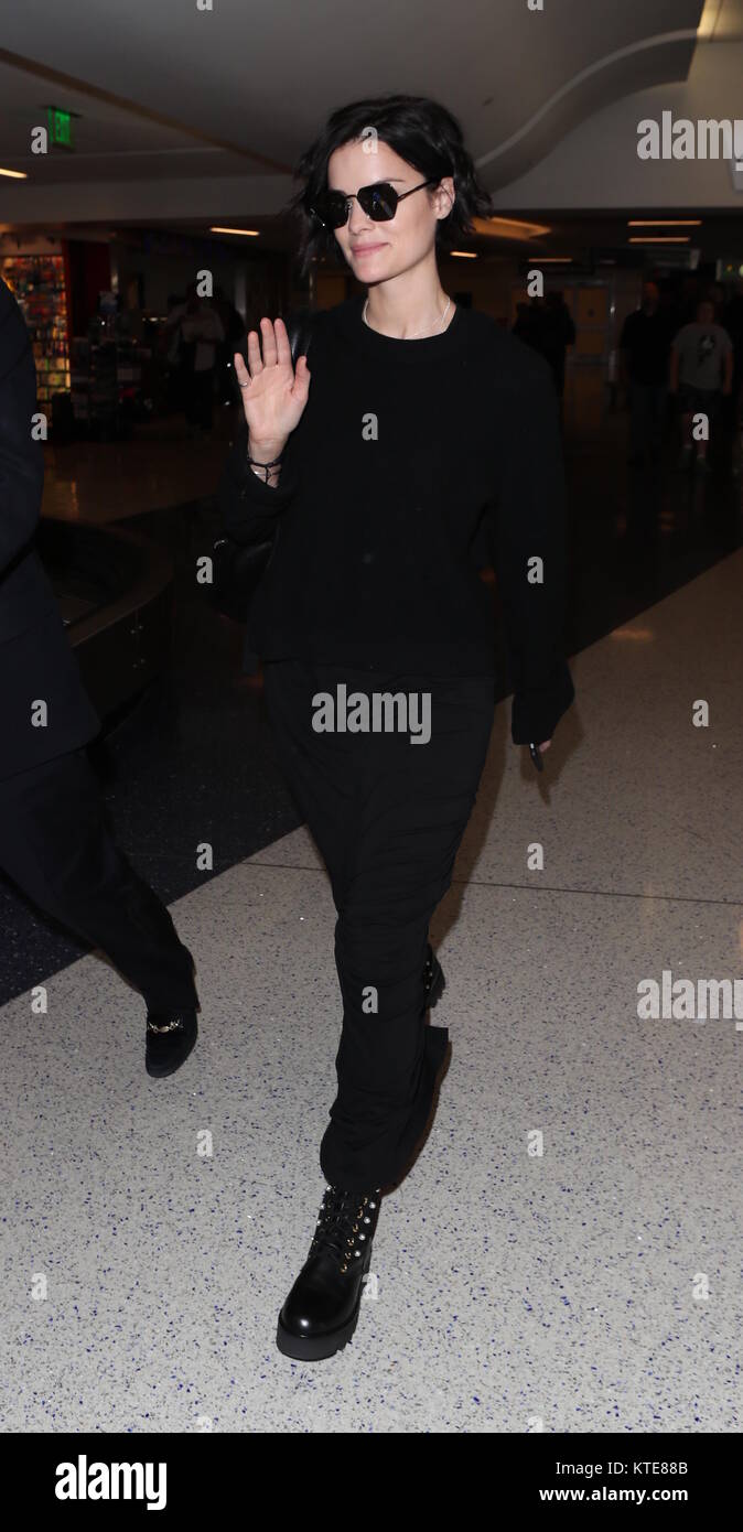Jaimie Alexander at Los Angeles International Airport (LAX) Featuring