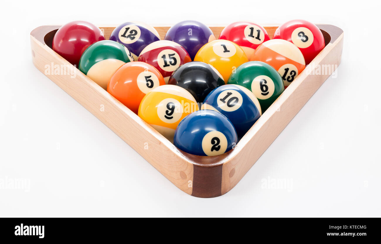 Eight ball rack hi-res stock photography and images - Alamy