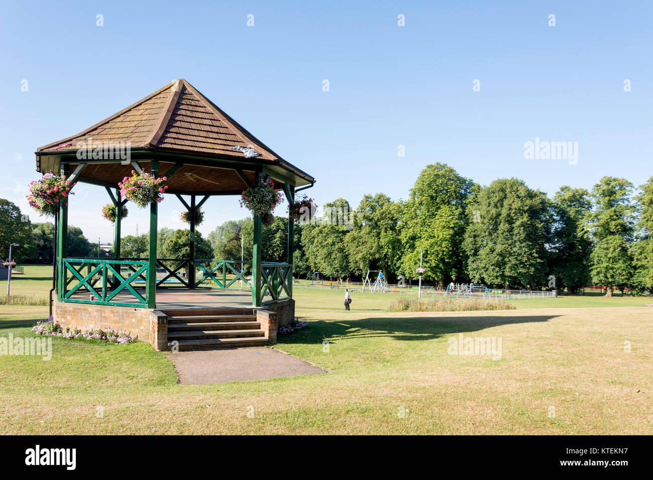 Parson's Close Recreation Park, Pulford Road, Leighton Buzzard, Bedfordshire, England, United Kingdom Stock Photo