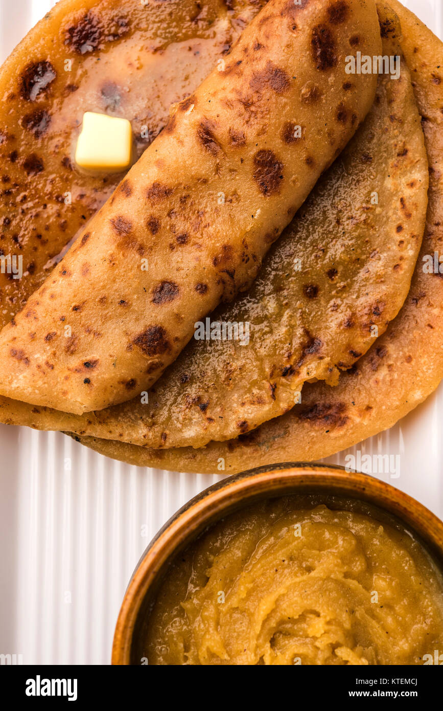 Puran Poli / Puranpoli / Holige / Obbattu Indian sweet flatbread