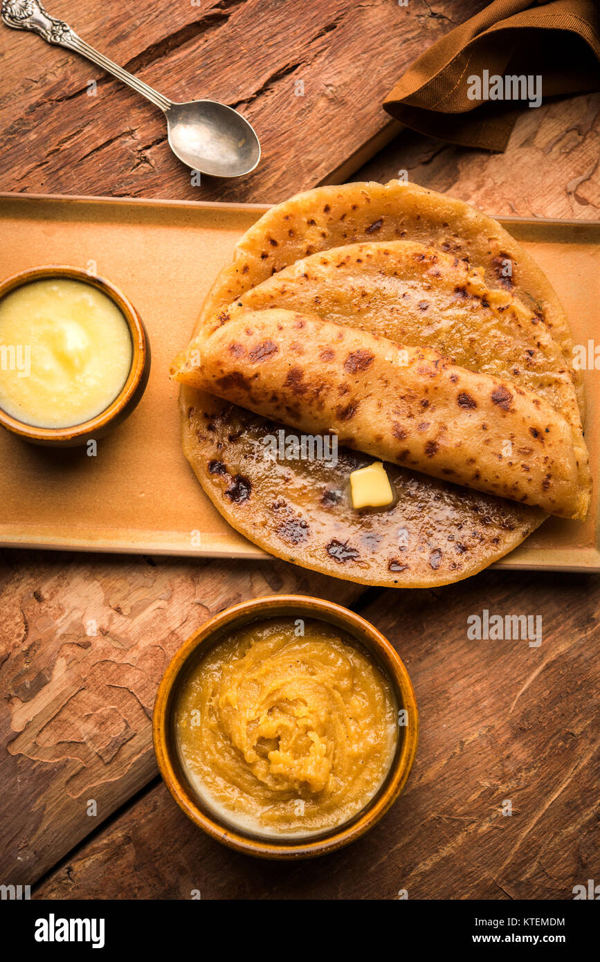 Puran Poli / Puranpoli / Holige / Obbattu Indian sweet flatbread