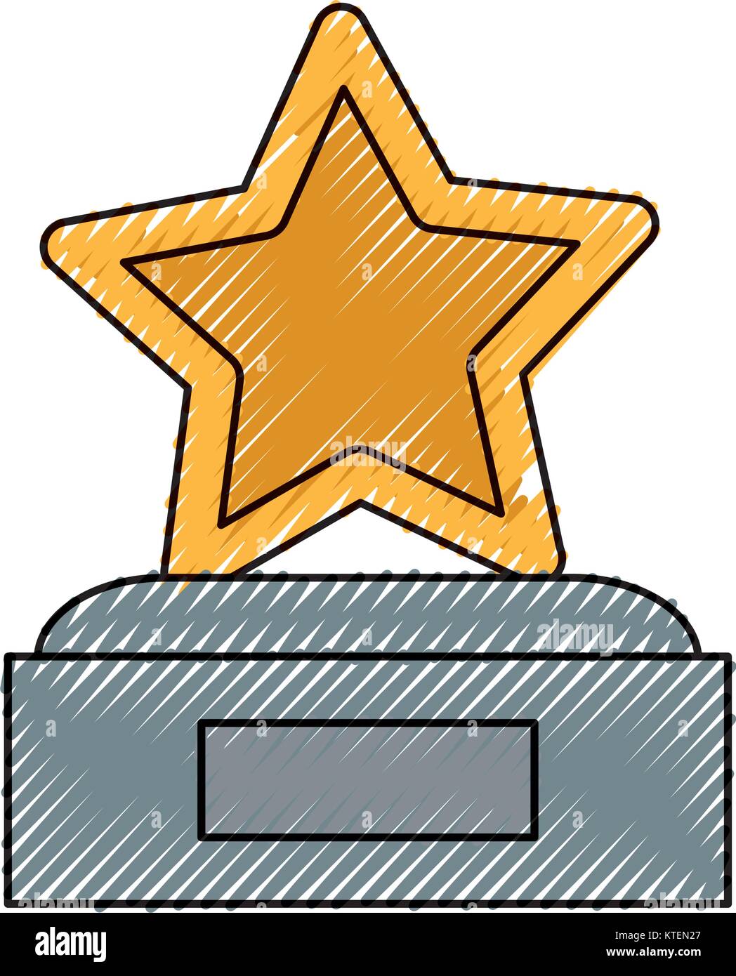 award trophy icon Stock Vector Image & Art - Alamy