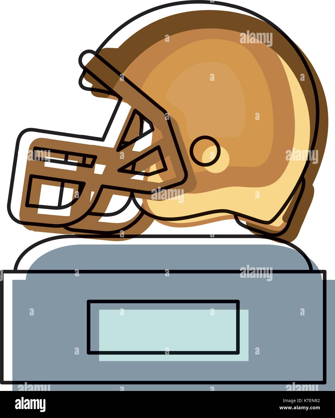 helmet trophy design Stock Vector Image & Art - Alamy