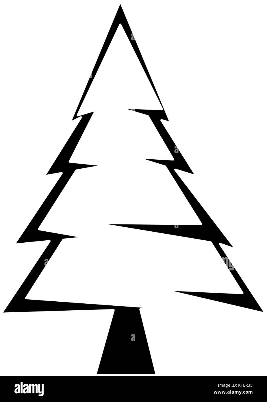 pine tree plant icon vector illustration design Stock Vector Image ...