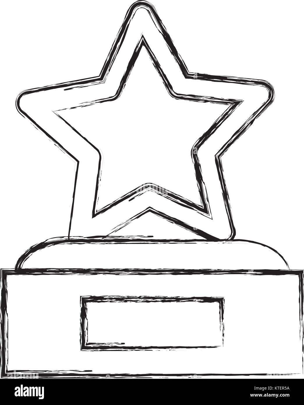 award trophy icon Stock Vector Image & Art - Alamy