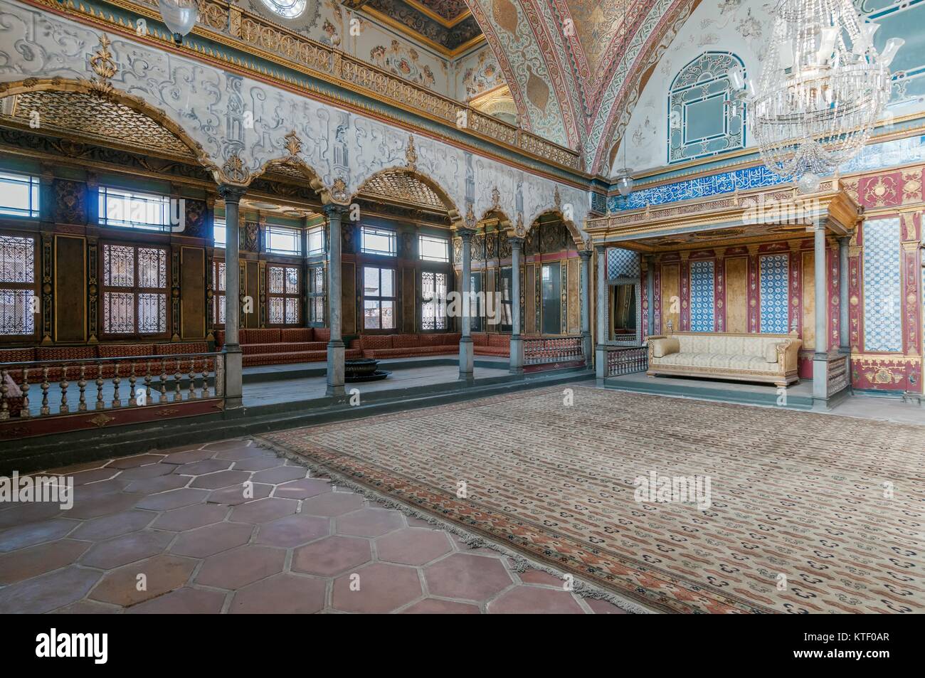 The Imperial Harem of the Ottoman sultan, which was also called seraglio in the West, was part