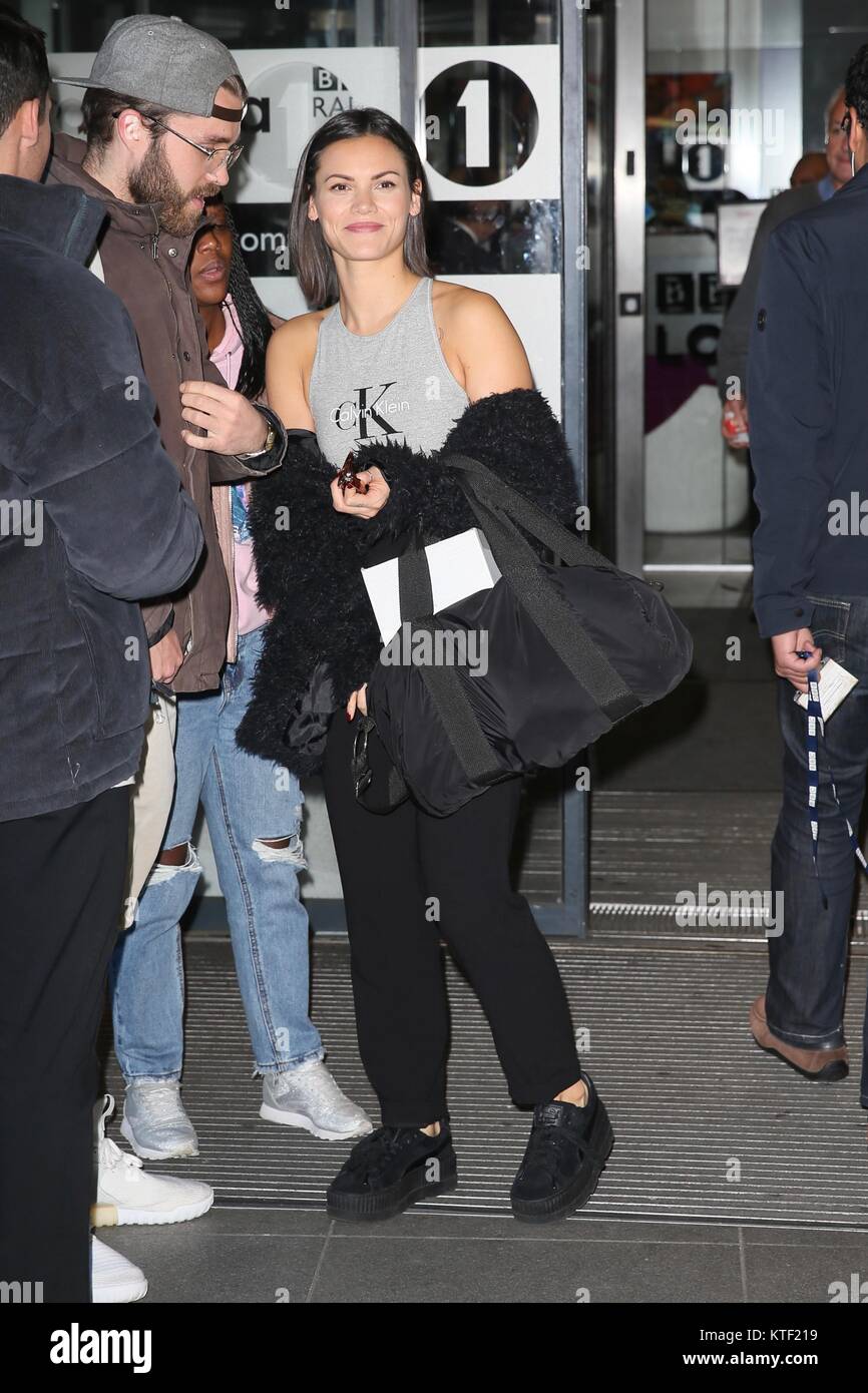 Sinead Harnett seen leaving Radio 1 Featuring: Sinead Harnett Where