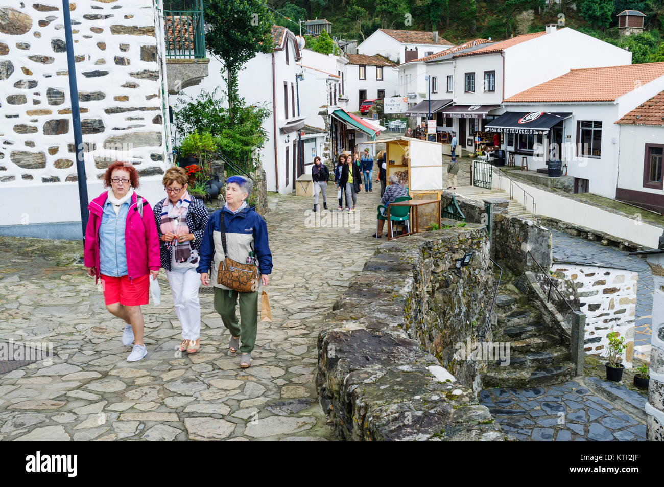 San Andres de Teixido a very important pilgrimage place for Galician people. Cedeira, Coruna province, Galicia, Spain, Europe Stock Photo