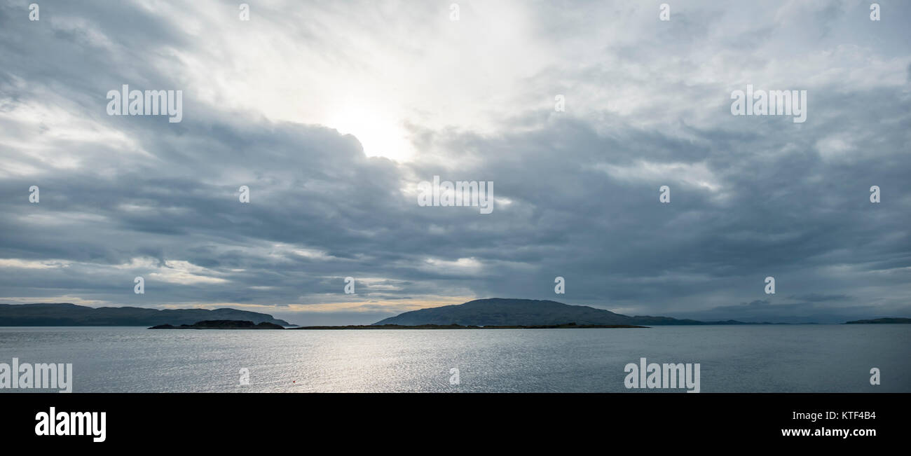Craignish point with the Sound of Jura in the background, Scotland Stock Photo