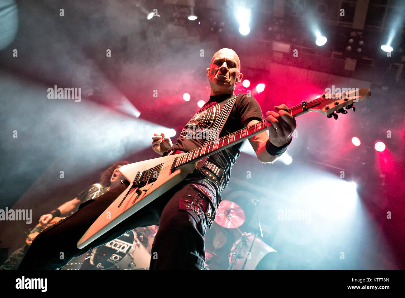 The German heavy metal band Accept performs a live concert at Rockefeller in Oslo. Here