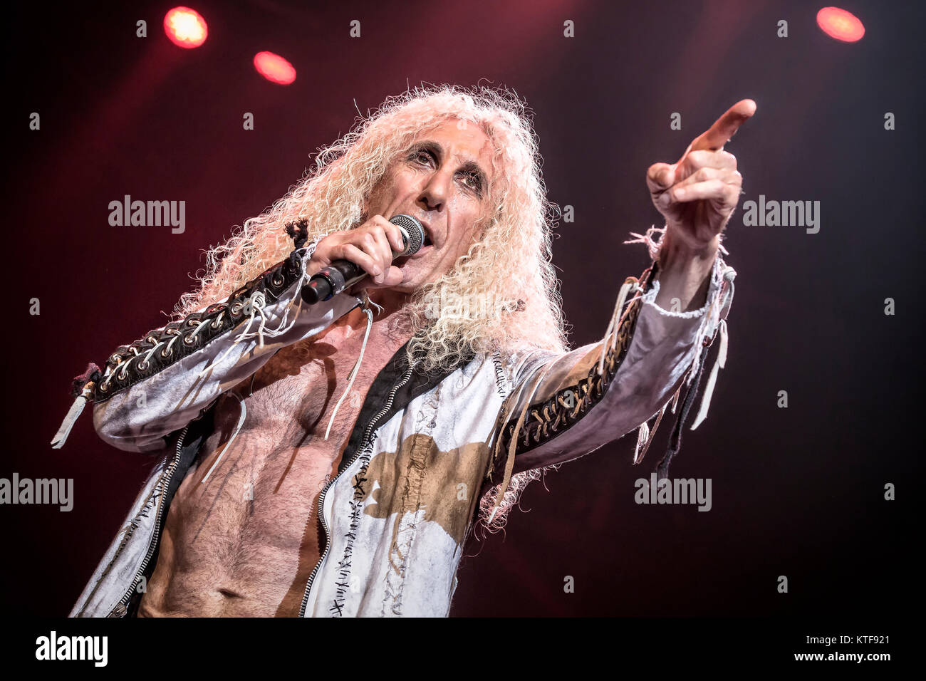 The American singer, songwriter and musician Dee Snider performs live ...