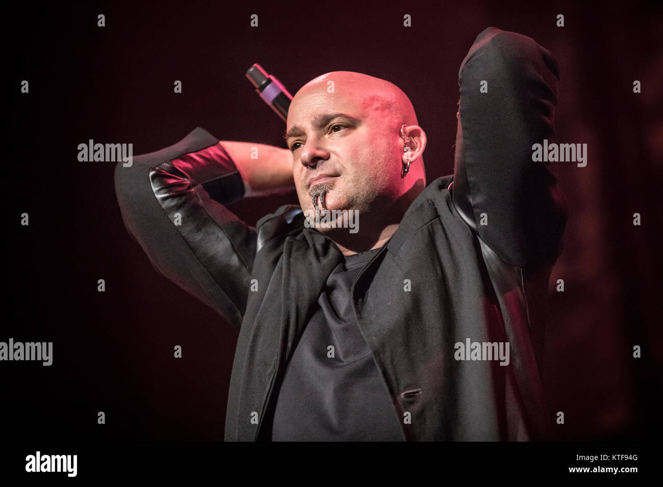 The American metal band Disturbed performs a live concert at Telenor(06)