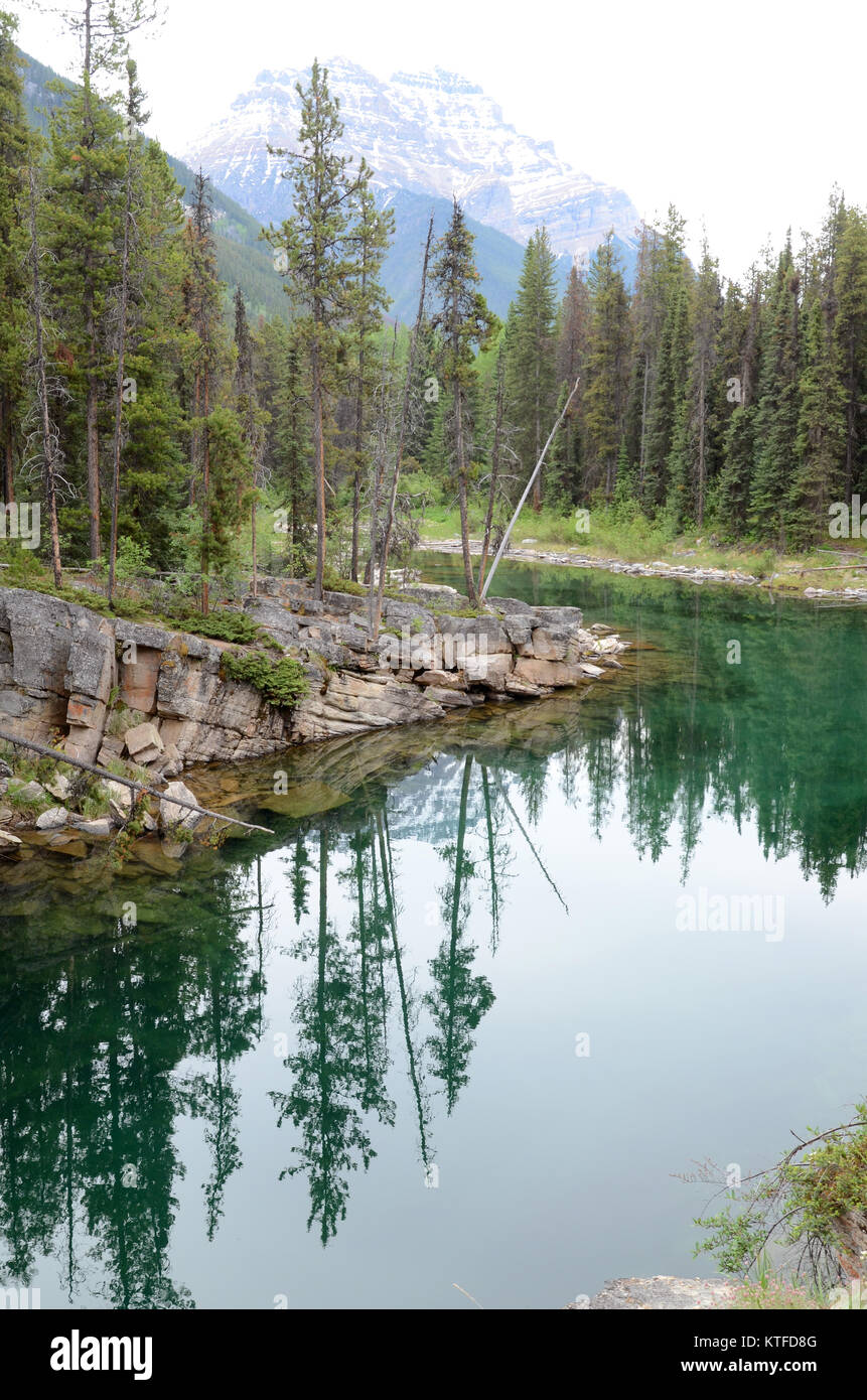 Horseshoe Lake, Jasper National Park, Canada Stock Photo Alamy