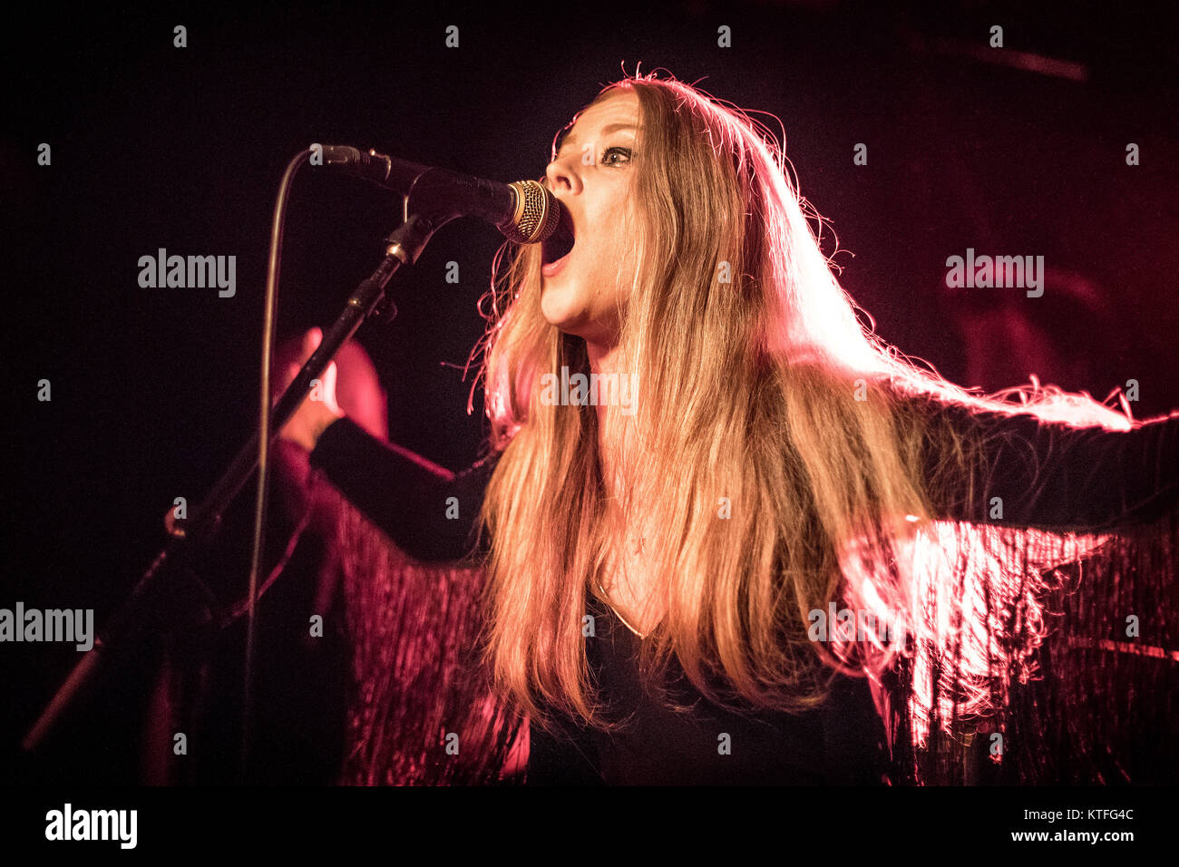 The international heavy metal band Lucifer performs a live concert at