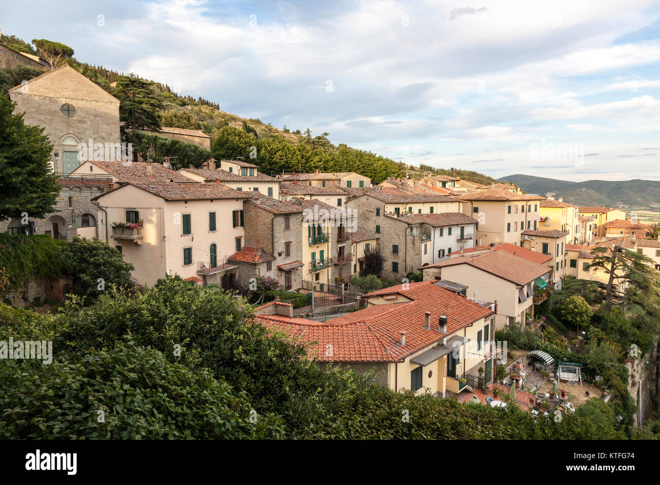 Hilltop town of Cortona, Province of Arezzo, Tuscany, Italy Stock Photo Alamy Hilltop town of Cortona, Province of Arezzo, Tuscany, Italy Stock Photo Alamy