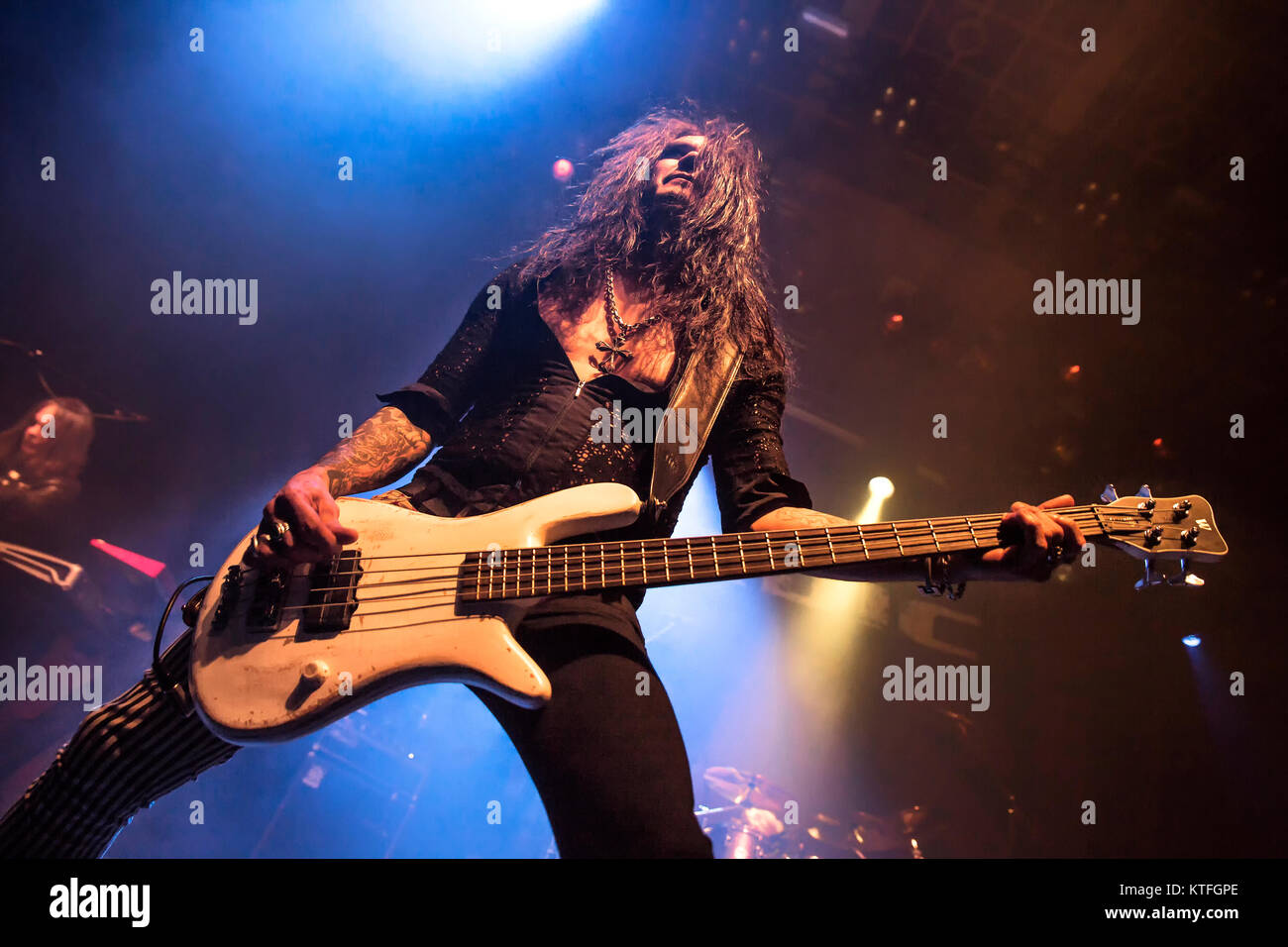 The international hard rock band Nordic Beast performs a live at