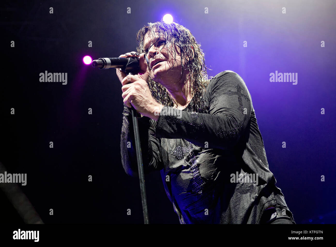 The English vocalist, songwriter and television personality Ozzy Osbourne performs a live concert at Oslo Spektrum as part of the “Ozzy and Friends tour” in 2012. Ozzy Osbourne is best known as the vocalist of the English rock band Black Sabbath. Norway, 31/05 2012. Stock Photo