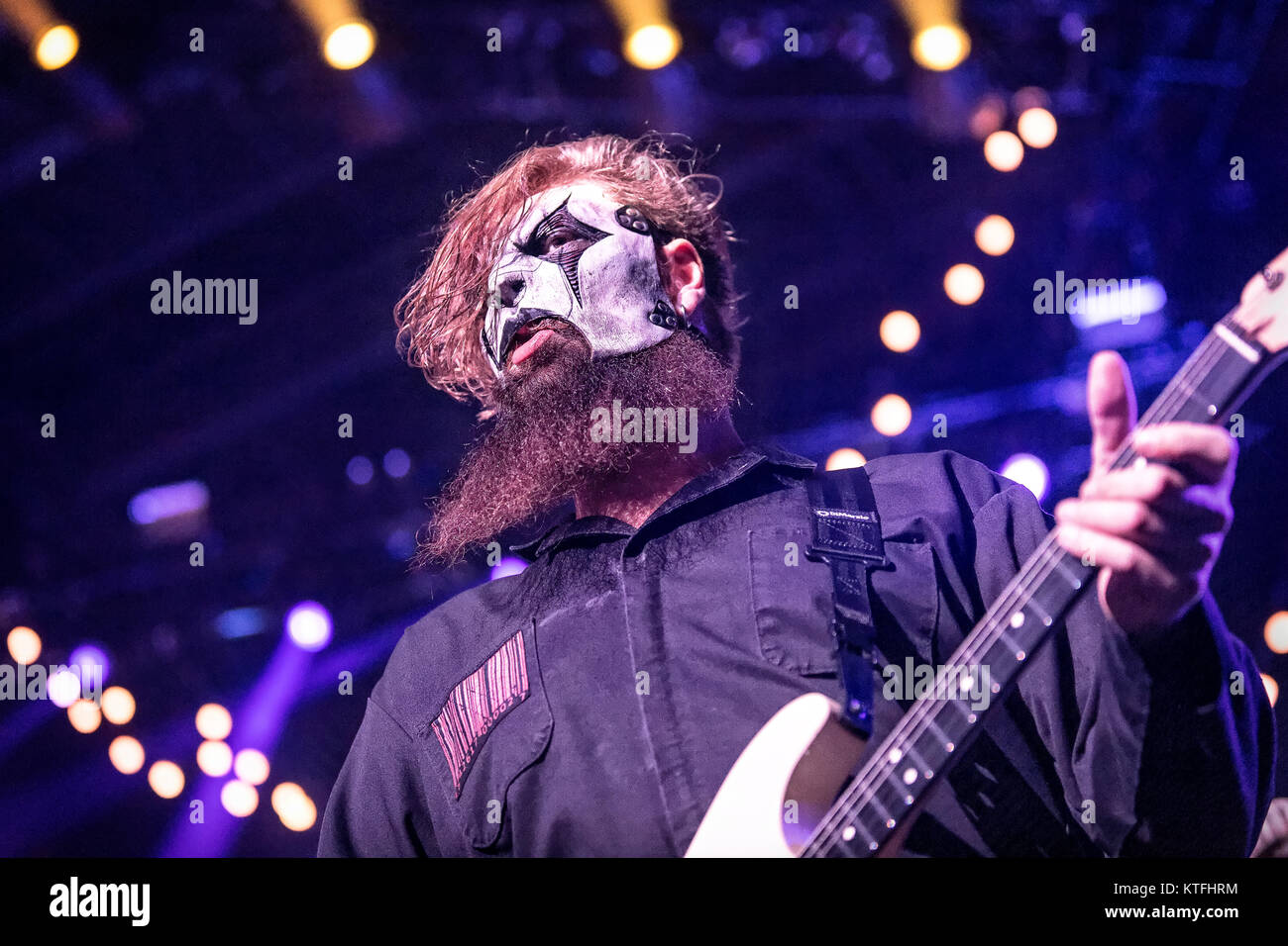 The American heavy metal band Slipknot performs a live concert at Oslo