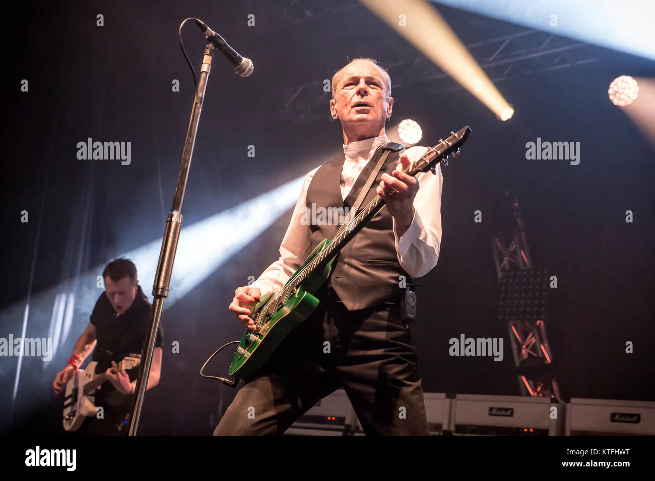 The English rock band Status Quo performs a live concert at Sentrum