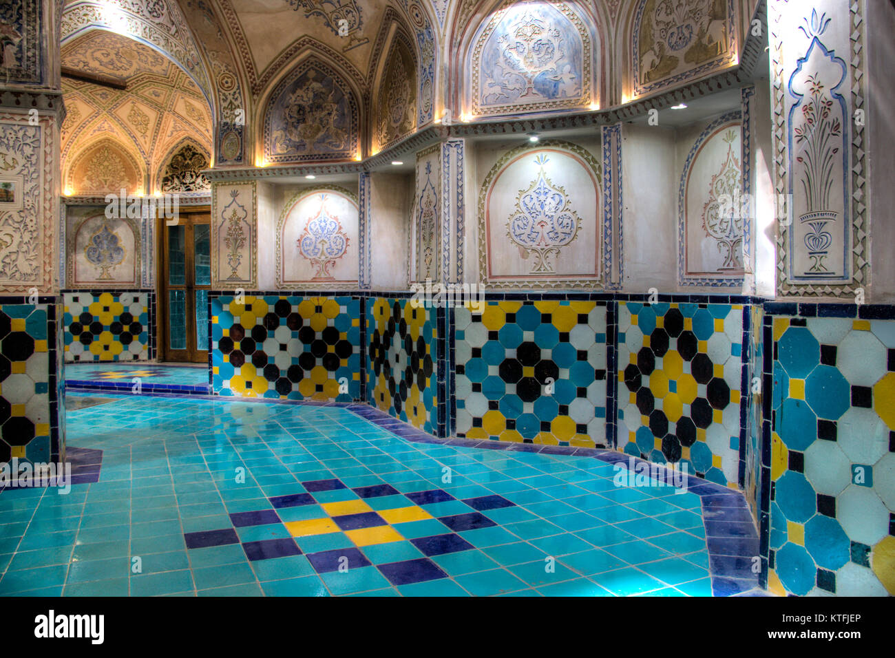 inside the Sultan Amir Ahmad bathhouse, the oldest and most famous bath