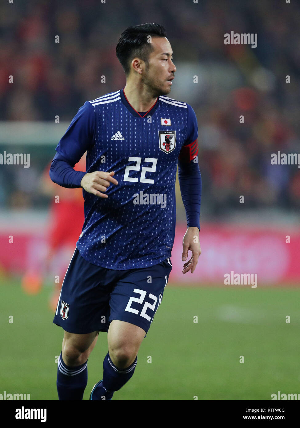 Bruges, Belgium. 14th Nov, 2017. Maya Yoshida (JPN) Football/Soccer : International friendly match between Belgium 1-0 Japan at Jan Breydelstadion in Bruges, Belgium . Credit: AFLO/Alamy Live News Stock Photo