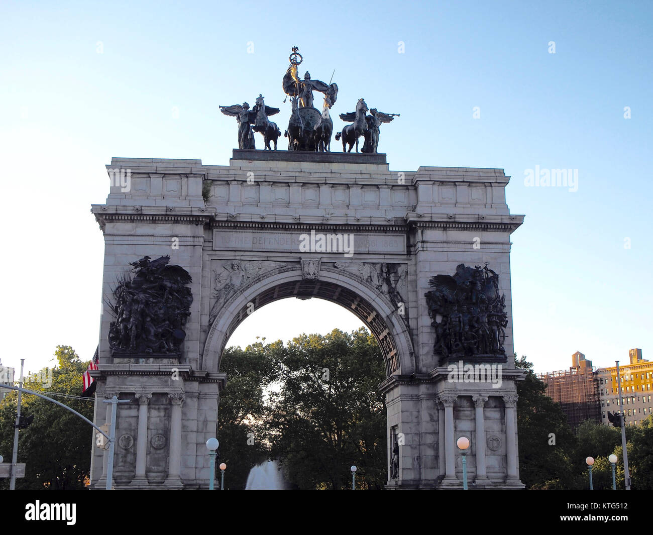 Grand Army Plaza Stock Photo Alamy