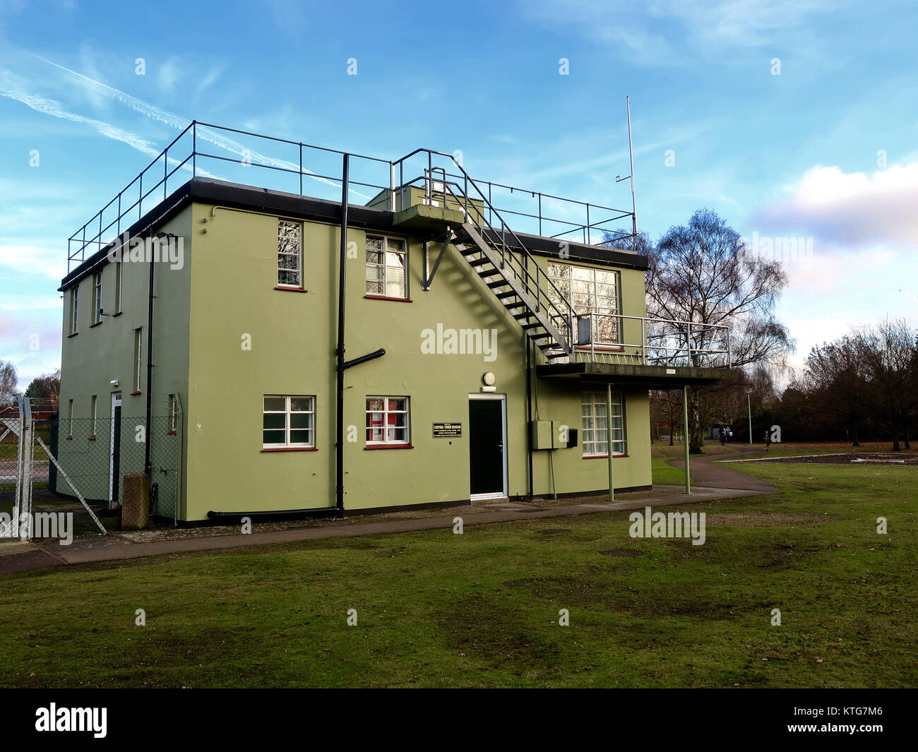 Martlesham Heath RAF control tower. WW2 defence. Now in use as a museum