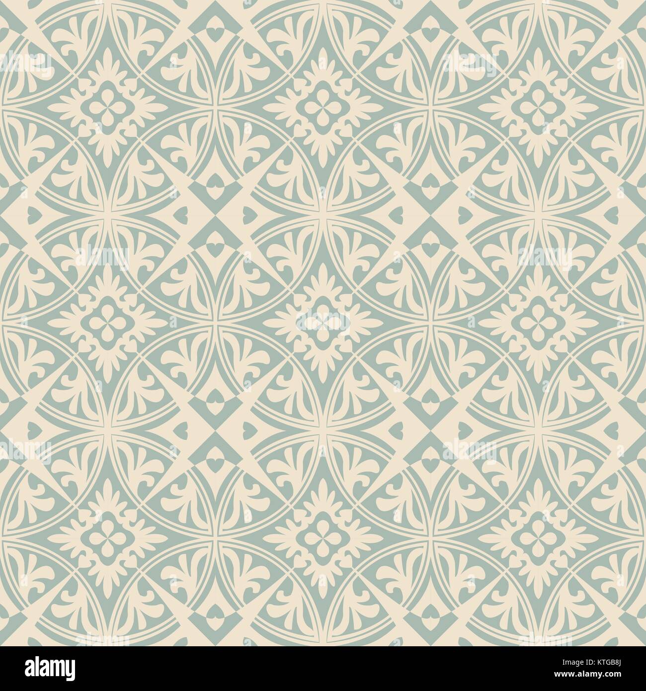 Antique seamless background royal round cross check flower Stock Vector ...