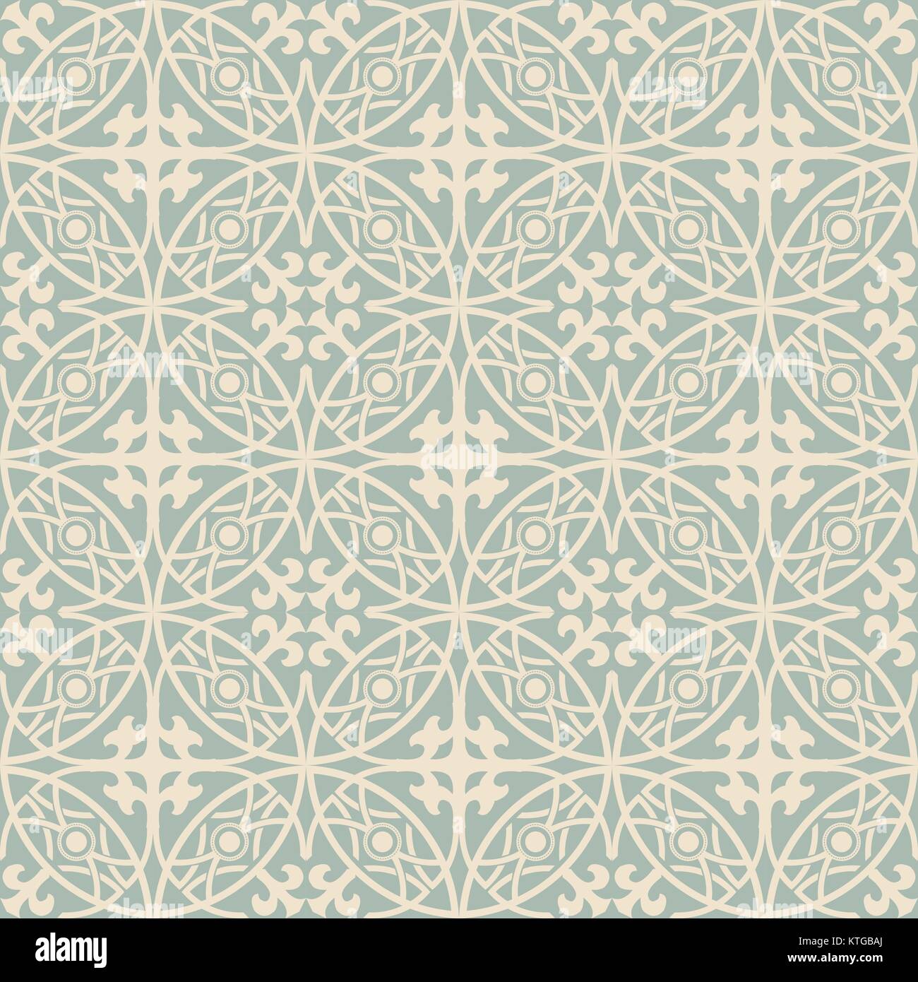 Antique seamless background cross round frame geometry Stock Vector ...