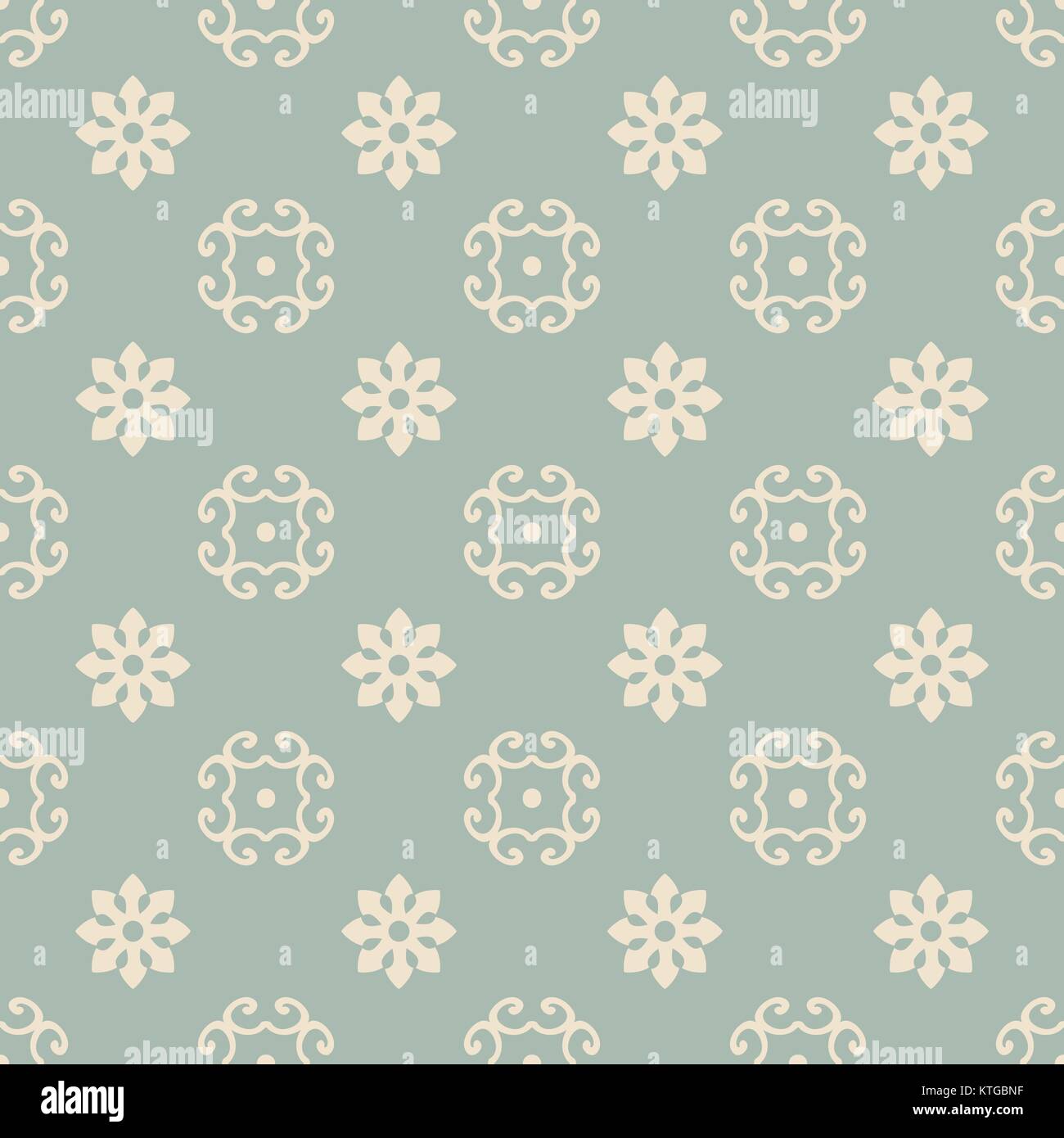 Antique seamless background spiral cross flower Stock Vector Image ...