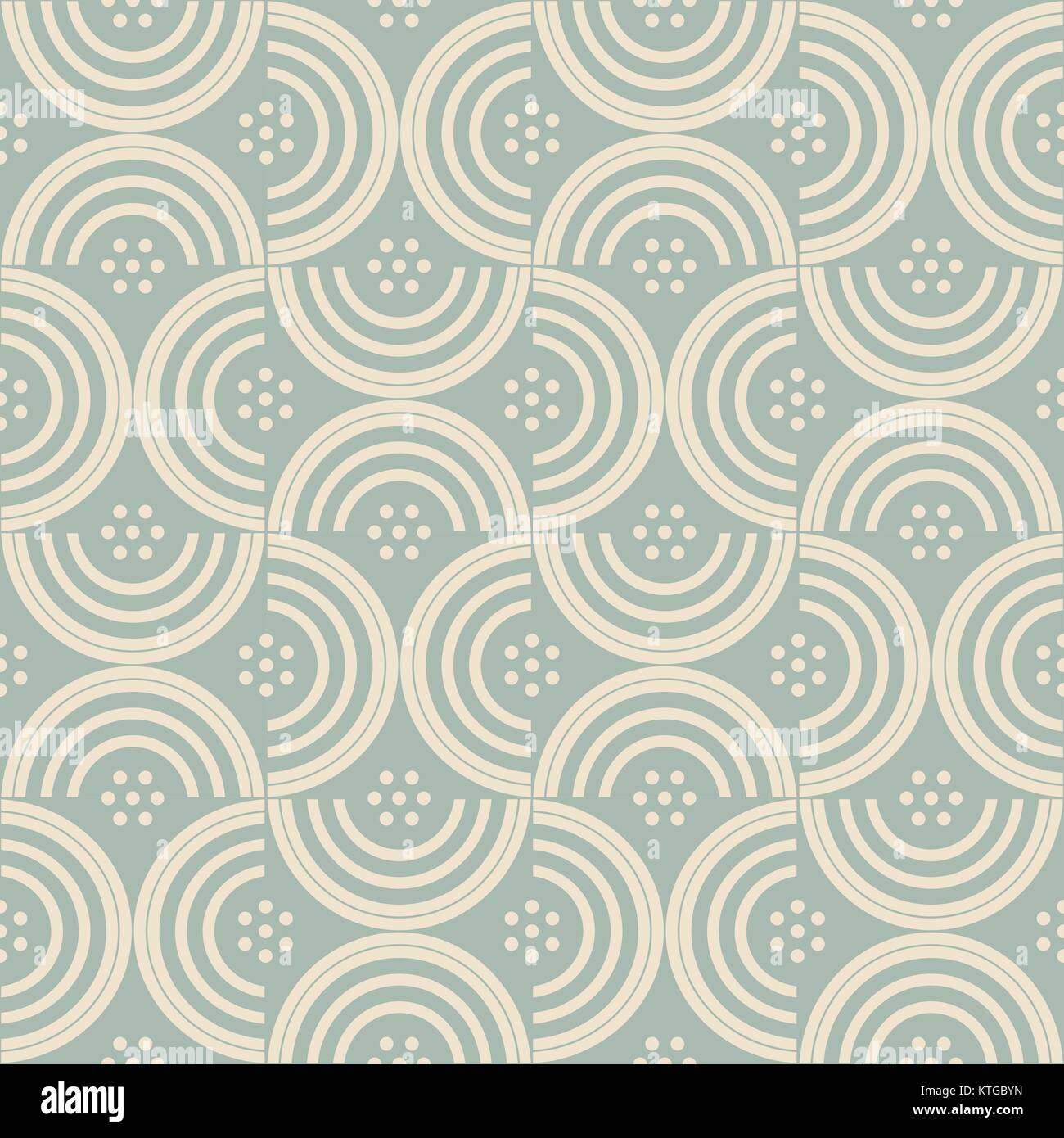 Antique seamless background semi round cross line Stock Vector Image ...