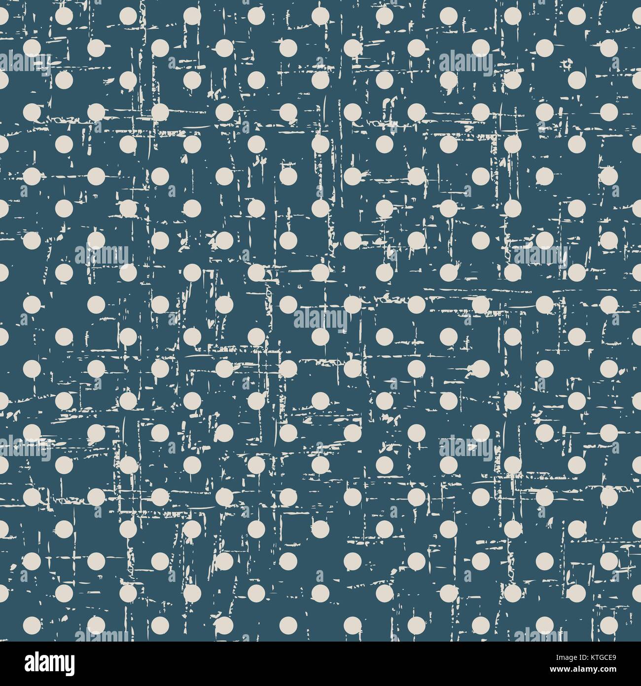 Vintage seamless dot pattern background Stock Vector Image & Art - Alamy