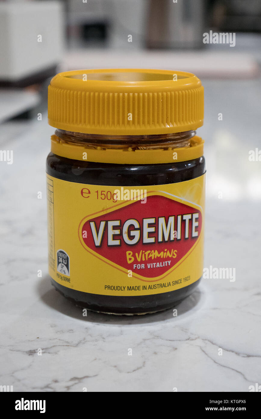 Australia spread vegemite Stock Photo Alamy