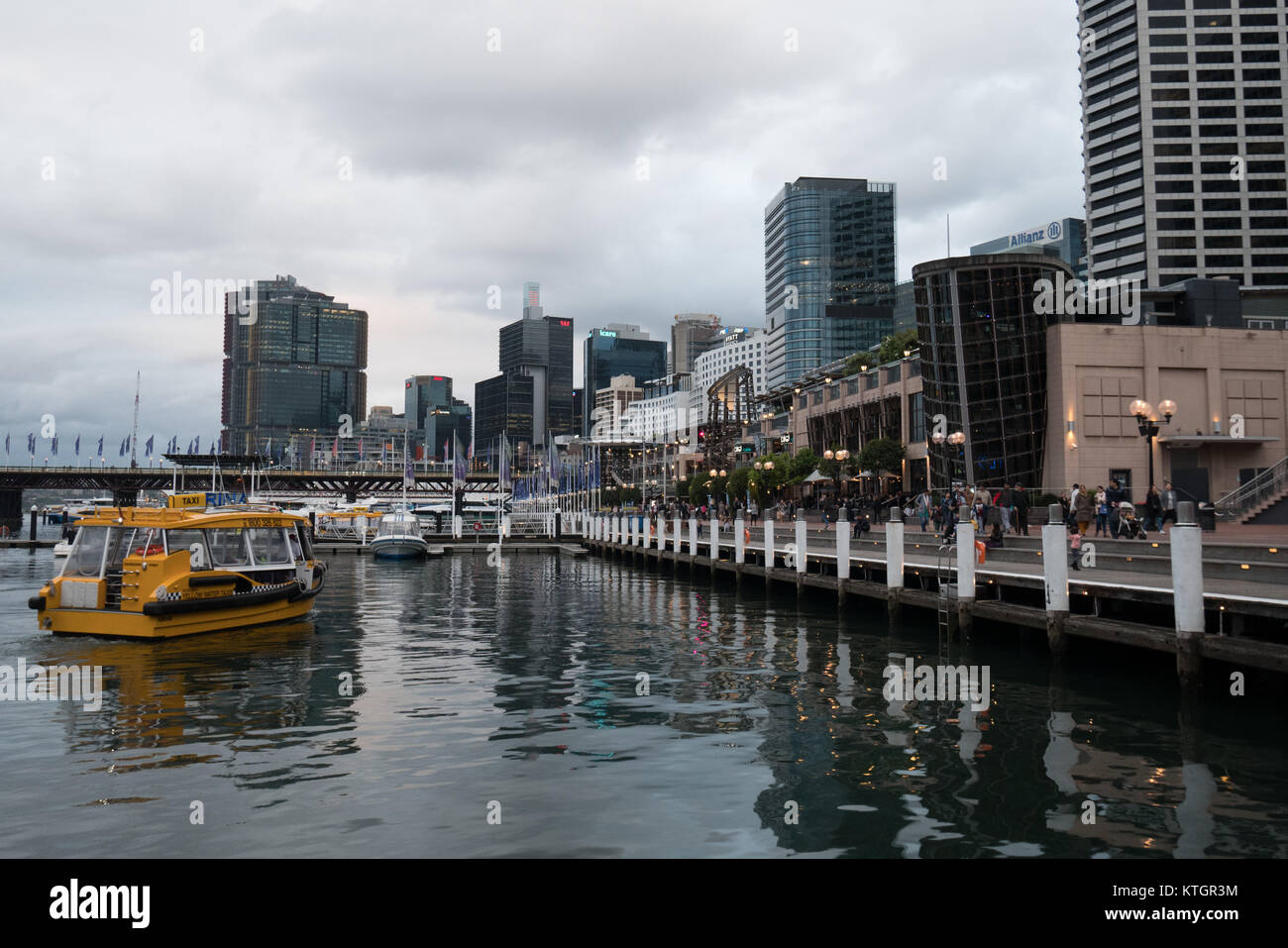 harbourside shopping mall in sydney darling harbour Stock Photo
