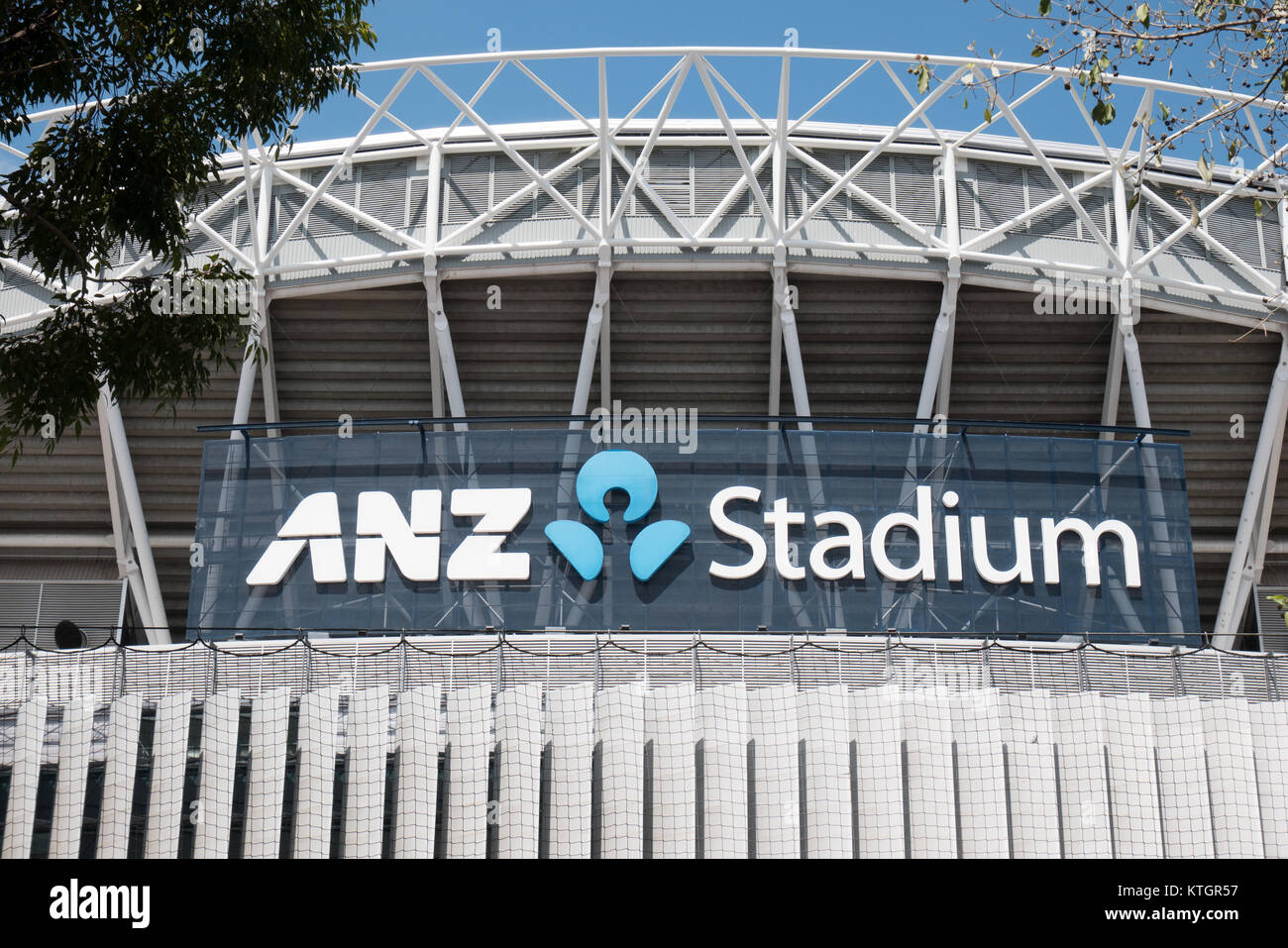 ANZ stadium sydney olympic park Stock Photo