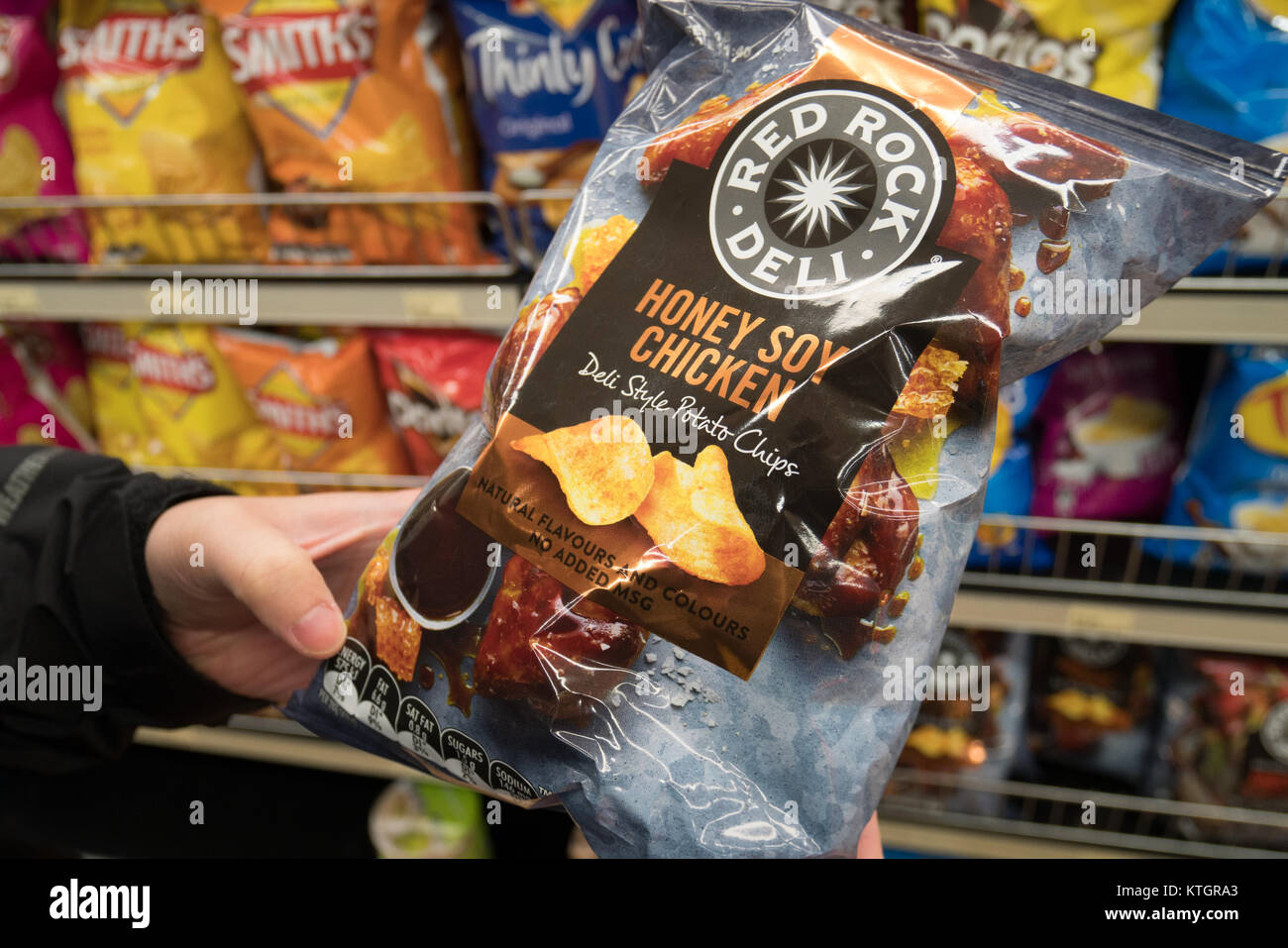 honey soy chicken potato chips