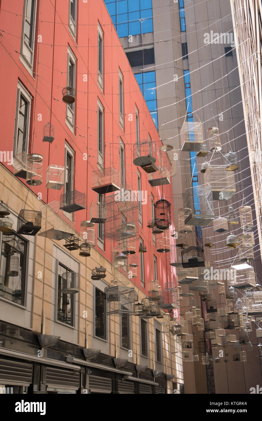 Hanging bird cage hires stock photography and images Alamy