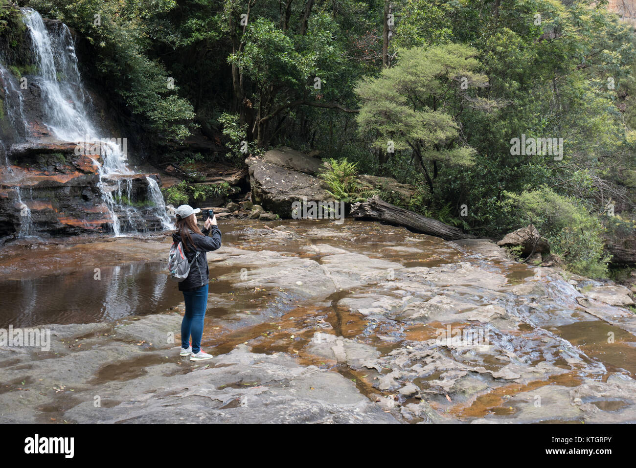 Female hiker hi-res stock photography and images - Alamy
