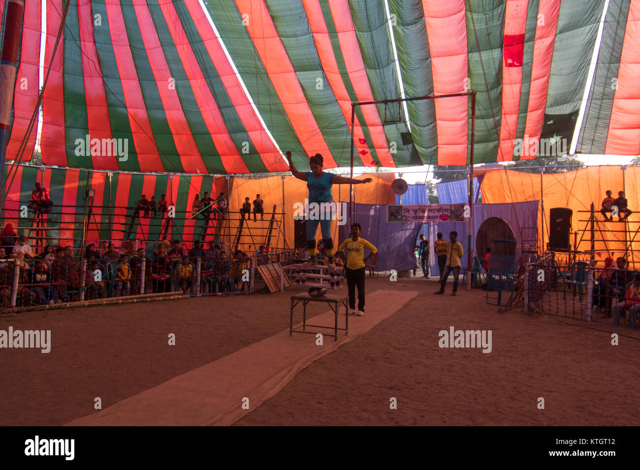 Circus Tent Interior Stock Photos Circus Tent Interior