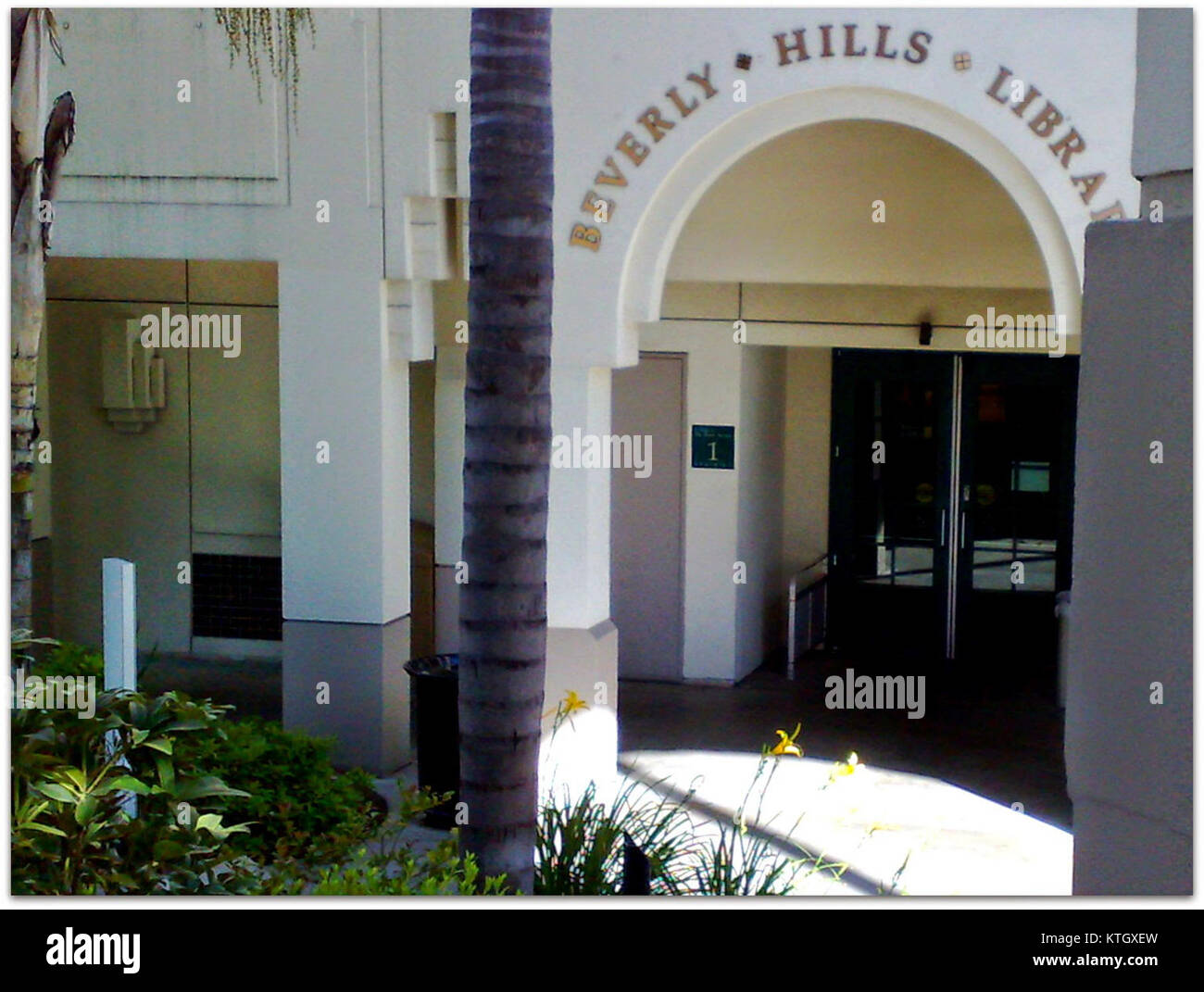 The Beverly Hills Public Library, located in Beverly Hills, California