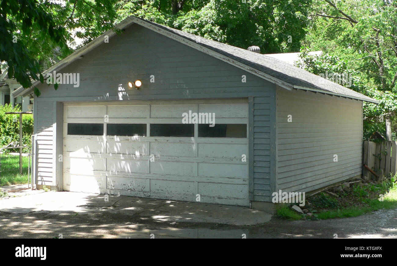 Beatrice, Nebraska 820 N 7 St garage Stock Photo Alamy