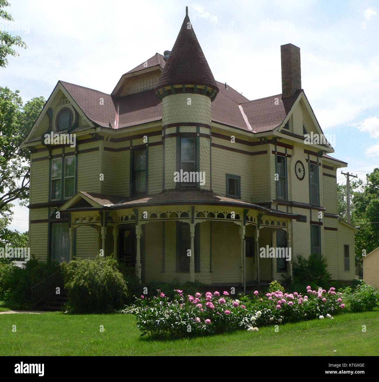 Beatrice, Nebraska 803 N 11 St from NE 1 Stock Photo Alamy