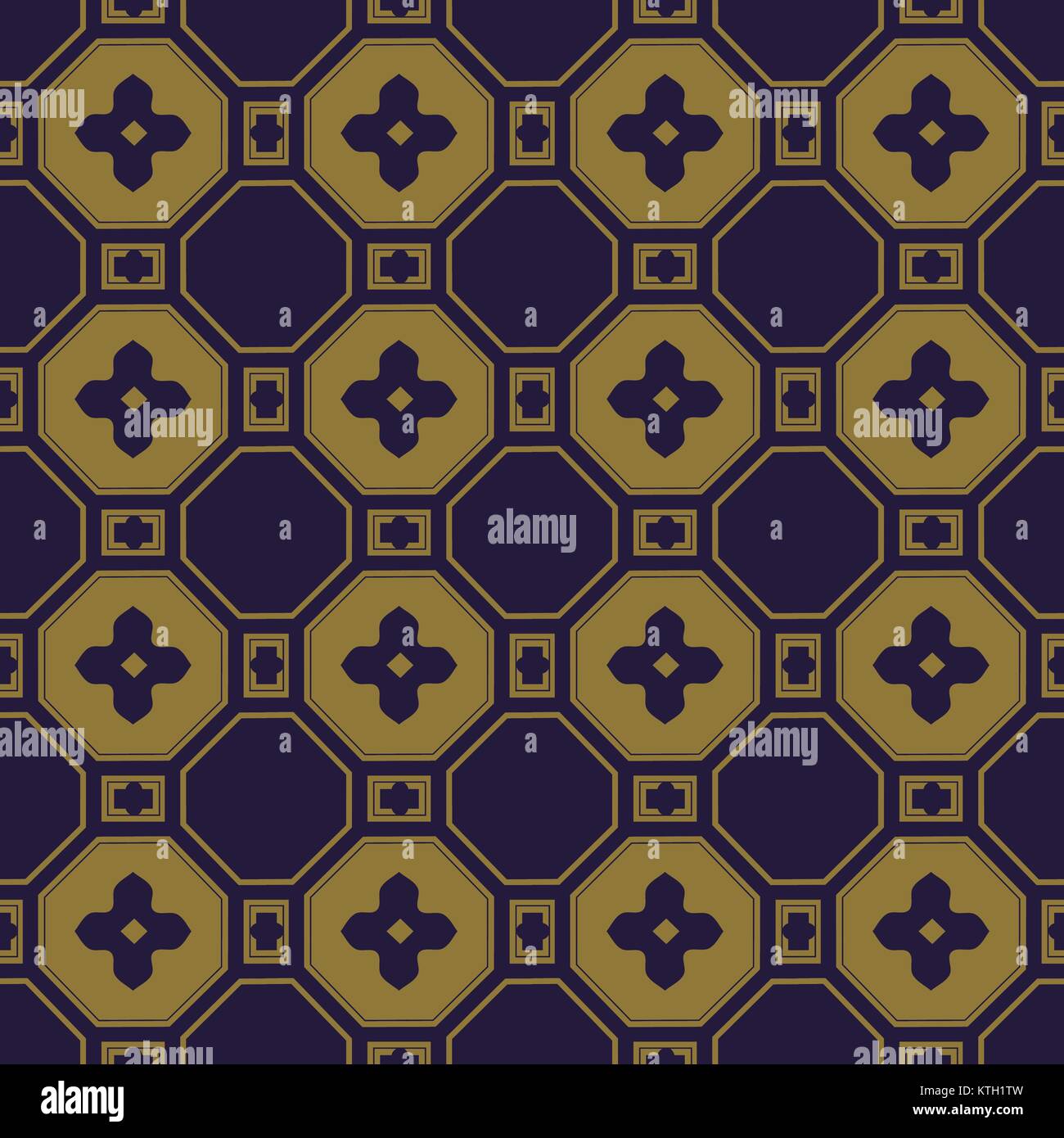 Antique seamless gold background polygon cross flower Stock Vector ...
