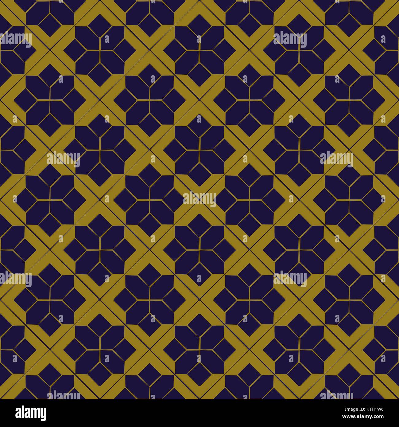 Antique seamless gold background check star cross geometry Stock Vector ...