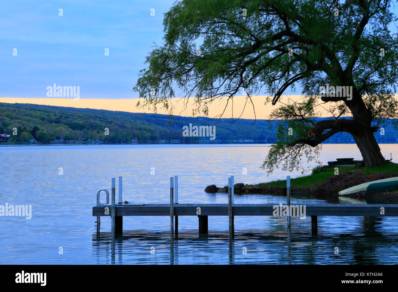 Keuka Lake, Finger lakes, Penn Yan, New York, USA Stock Photo Alamy