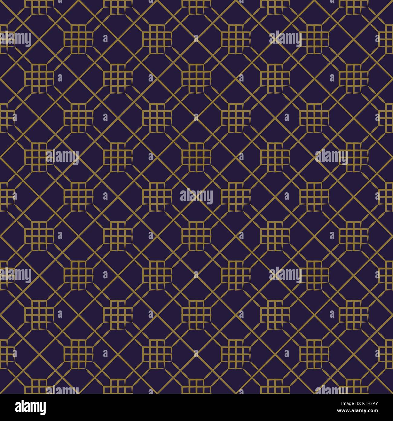 Antique seamless gold background check polygon cross line Stock Vector ...