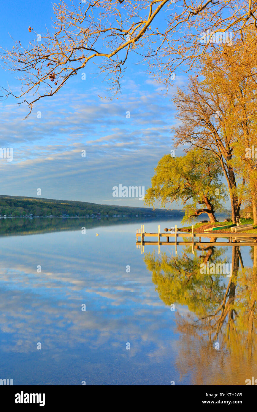 Keuka Lake, Finger lakes, Penn Yan, New York, USA Stock Photo Alamy
