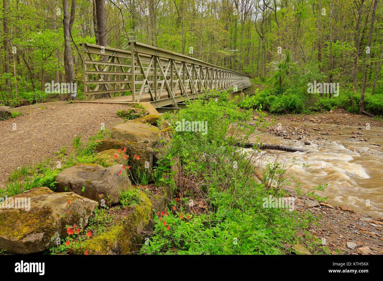 Brandywine River Bridge, Brandywine Trail, Cuyahoga Valley